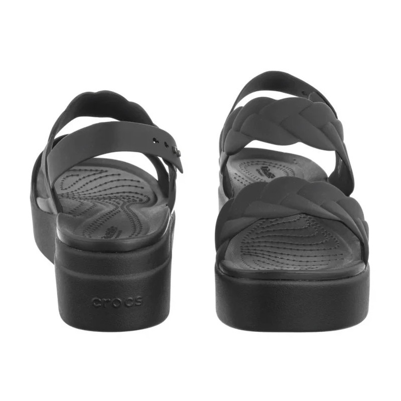Crocs Brooklyn Woven Upper Lw Black/Black 209977-060 (CR383-b) bateliai
