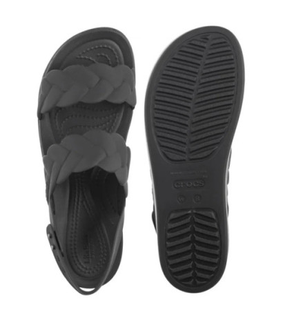 Crocs Brooklyn Woven Upper Lw Black/Black 209977-060 (CR383-b) bateliai