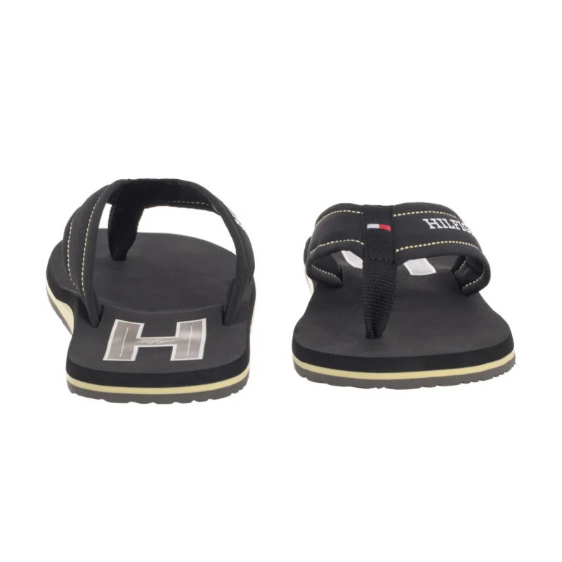 Tommy Hilfiger Hilfiger H Padded Beach Sandal Black FM0FM05536 BDS (TH1348-b) batai