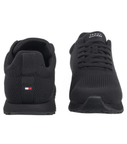 Tommy Hilfiger New Runner Eva Corpo Knit Black FM0FM05648 BDS (TH1351-a) sportiniai bateliai