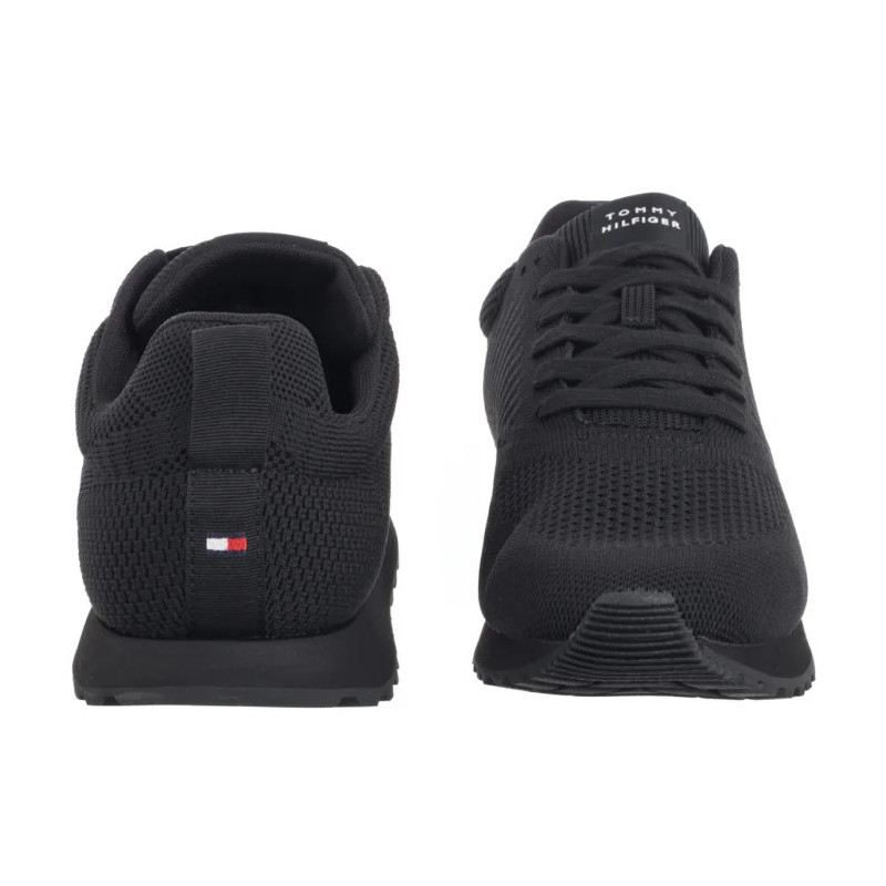 Tommy Hilfiger New Runner Eva Corpo Knit Black FM0FM05648 BDS (TH1351-a) sportiniai bateliai