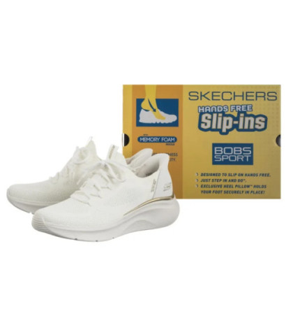 Skechers Bobs B Love True Delight Slip-Ins White 117617/WHT (SK254-a) sportiniai bateliai