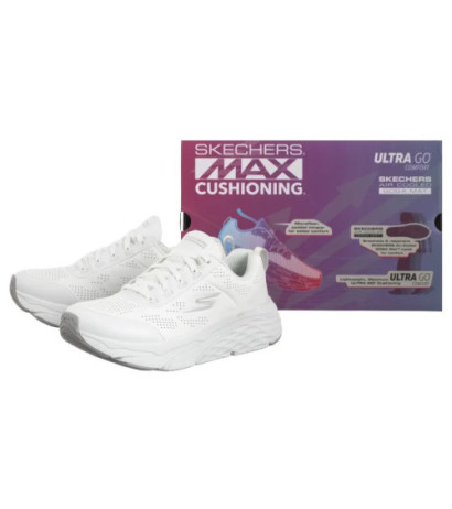 Skechers Max Cushioning Elite Step-Up White/Silver 128044/WSL (SK255-a) sportiniai bateliai
