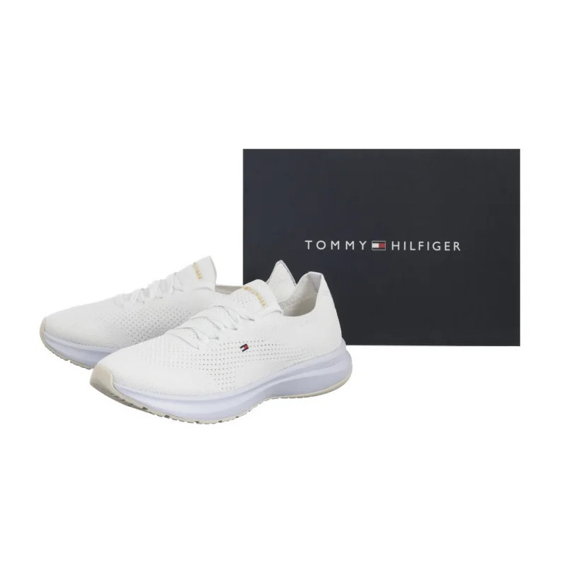 Tommy Hilfiger TH Knit Runner White FW0FW08813 YBR (TH1347-a) sportiniai bateliai