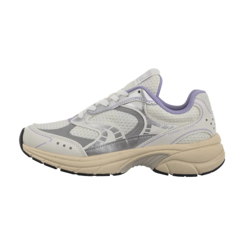 Tommy Hilfiger Archive'25 Ecru/Pale Amethyst EN0EN02809 02R (TH1352-a) sportiniai bateliai