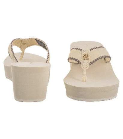 Tommy Hilfiger Wedge Beach Sandal Muslin FW0FW08738 ACJ (TH1353-a) šlepetės