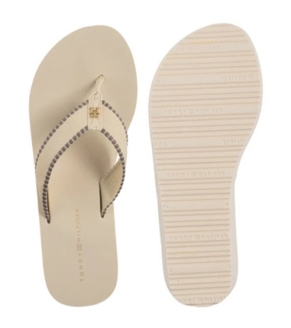 Tommy Hilfiger Wedge Beach Sandal Muslin FW0FW08738 ACJ (TH1353-a) šlepetės