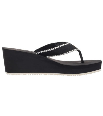 Tommy Hilfiger Wedge Beach Sandal Black FW0FW08738 BDS (TH1353-b) batai