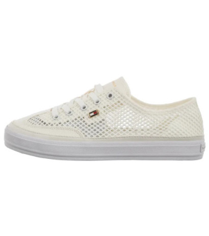 Tommy Hilfiger TH Open Mesh Vulc Sneaker Ecru FW0FW08684 YBL (TH1355-a) sportiniai bateliai