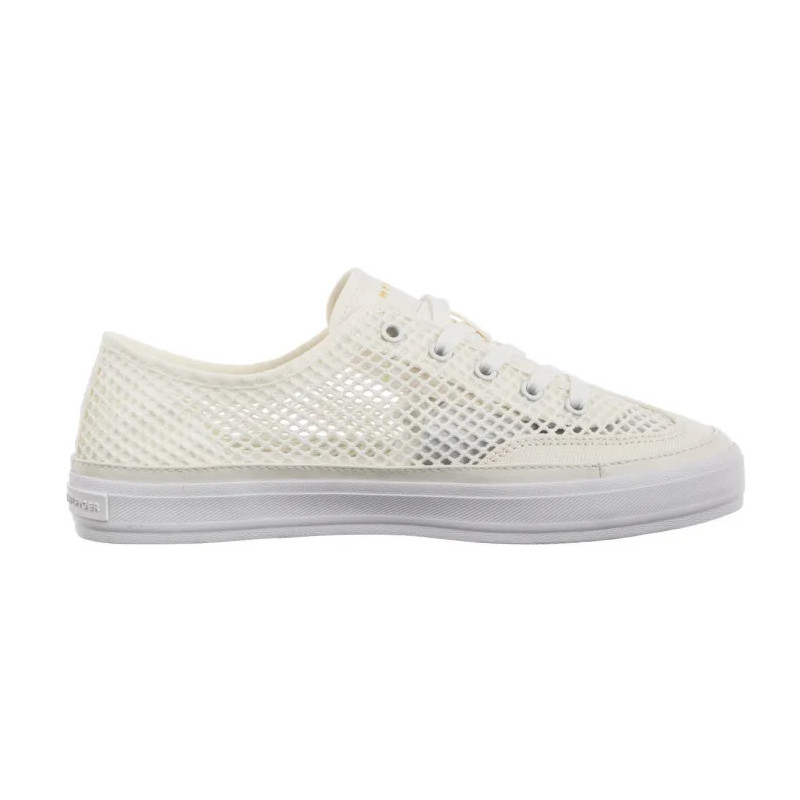 Tommy Hilfiger TH Open Mesh Vulc Sneaker Ecru FW0FW08684 YBL (TH1355-a) sportiniai bateliai