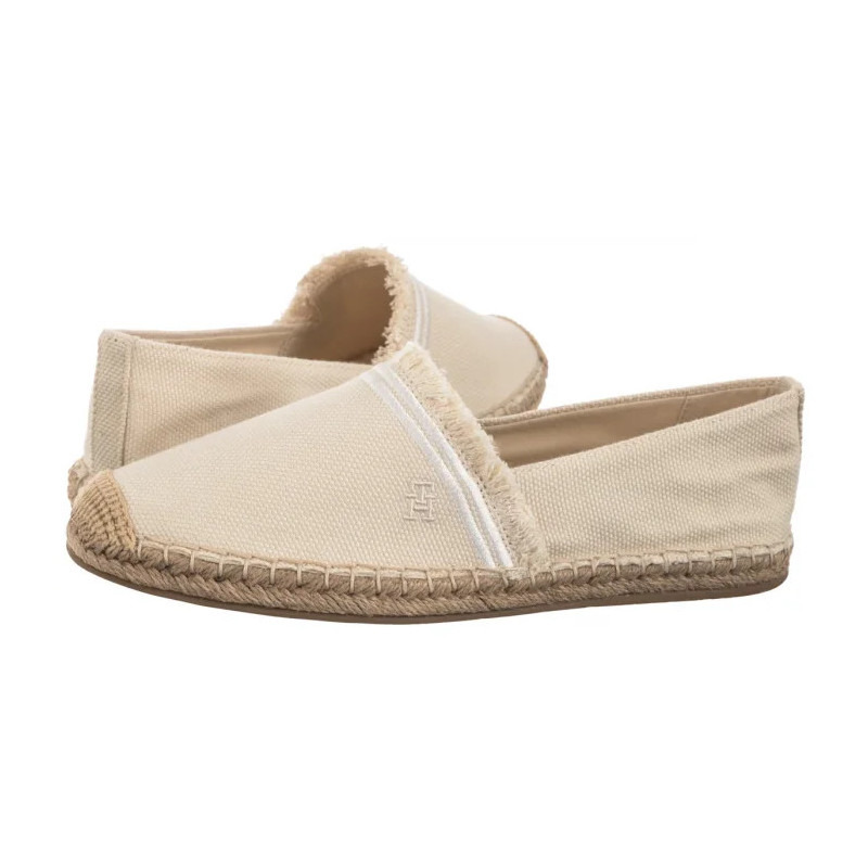 Tommy Hilfiger Fringe Canvas Closed Espadrille Muslin FW0FW08881 ACJ (TH1356-a) sportiniai bateliai