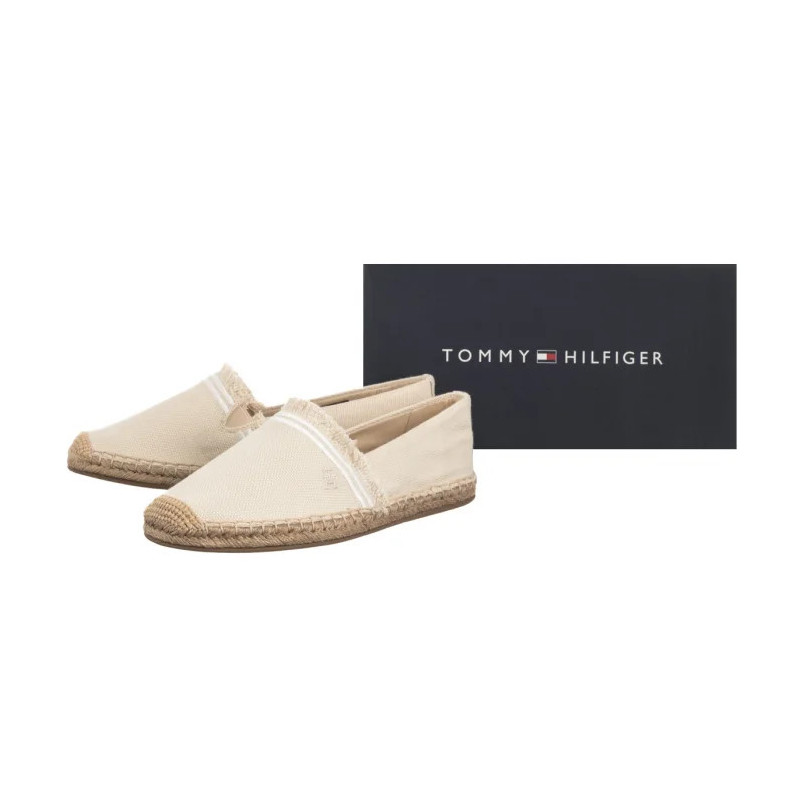 Tommy Hilfiger Fringe Canvas Closed Espadrille Muslin FW0FW08881 ACJ (TH1356-a) sportiniai bateliai