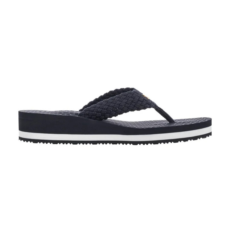 Tommy Hilfiger TH Crochet Mid Beach Sandal Space Blue FW0FW08737 DW6 (TH1357-a) šlepetės
