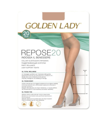 Golden Lady korekcinė pėdkelnės su likra