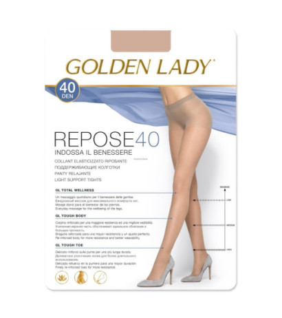 Golden Lady korekcinė pėdkelnės su likra