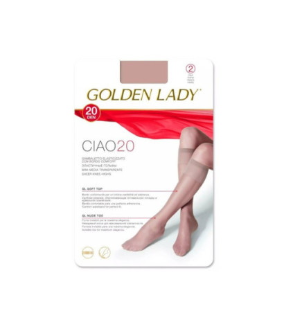 Golden Lady kojinės iki kelių 