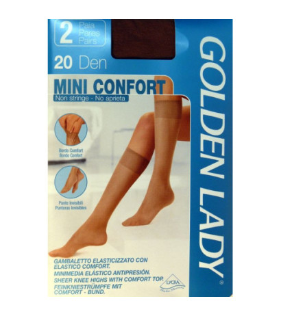 Golden Lady kojinės iki kelių 