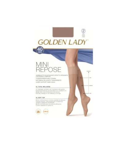 Golden Lady kojinės iki kelių 