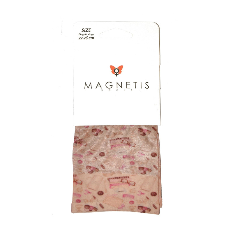 Magnetis moteriškos kojinės su likra