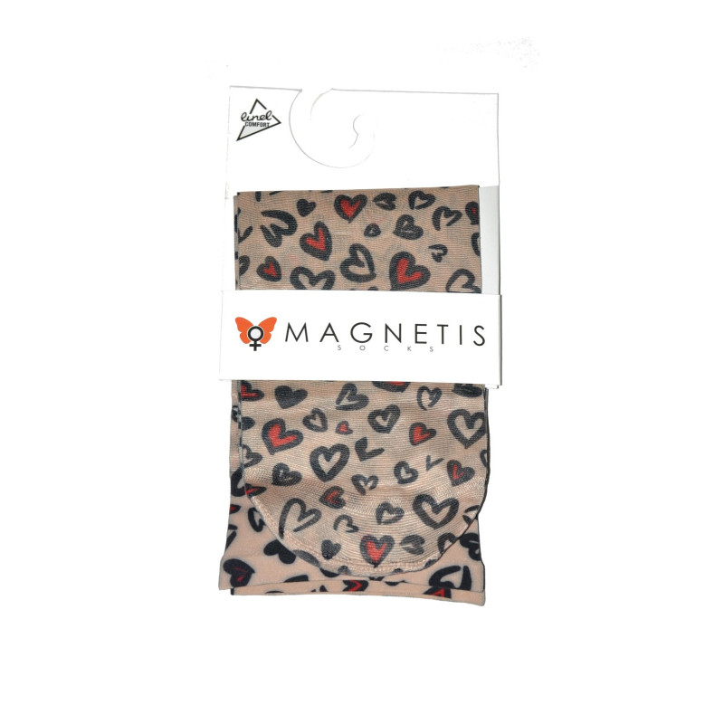 Magnetis moteriškos kojinės su likra