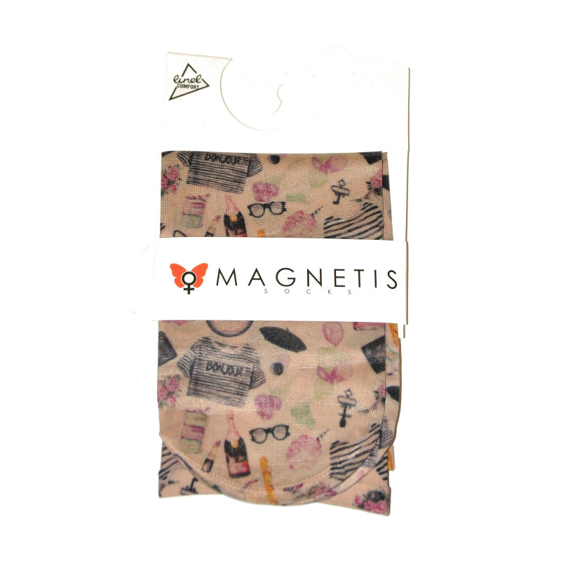 Magnetis moteriškos kojinės su likra