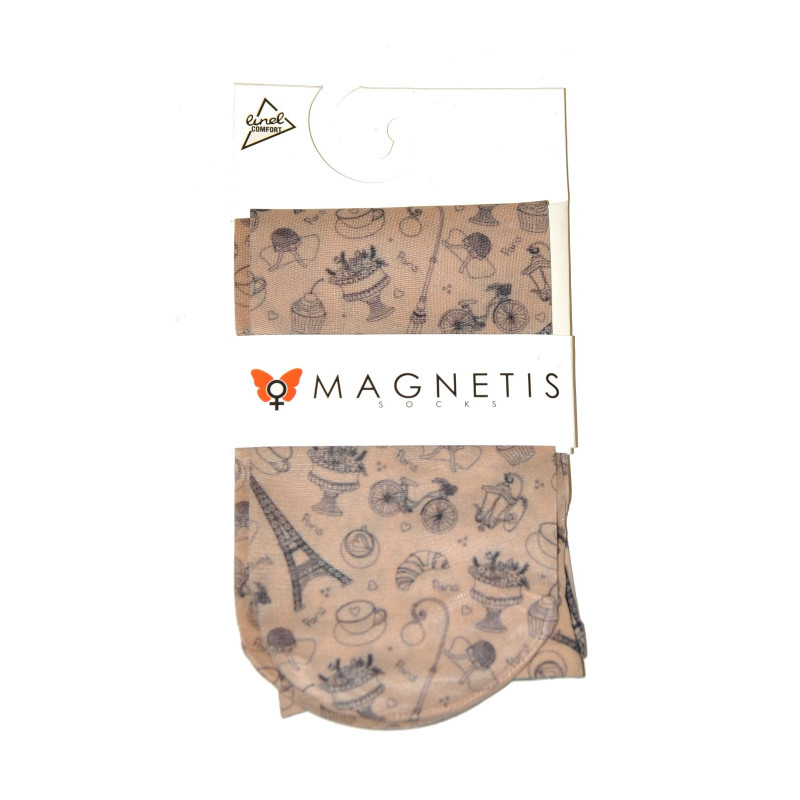 Magnetis moteriškos kojinės su likra