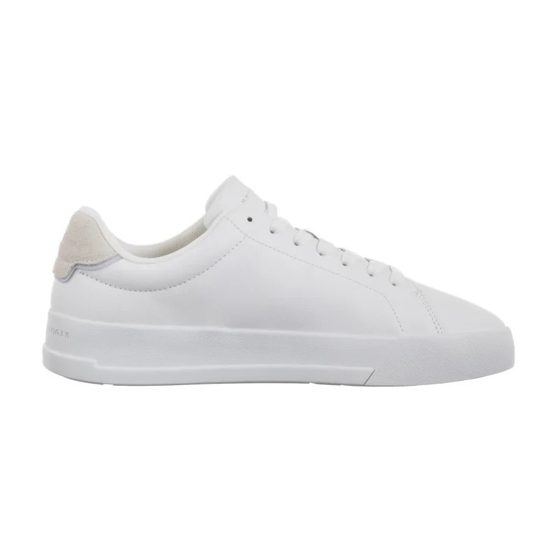 Tommy Hilfiger TH Court Lth Detail Ess White FM0FM05367 YBS (TH1219-c) sportiniai bateliai