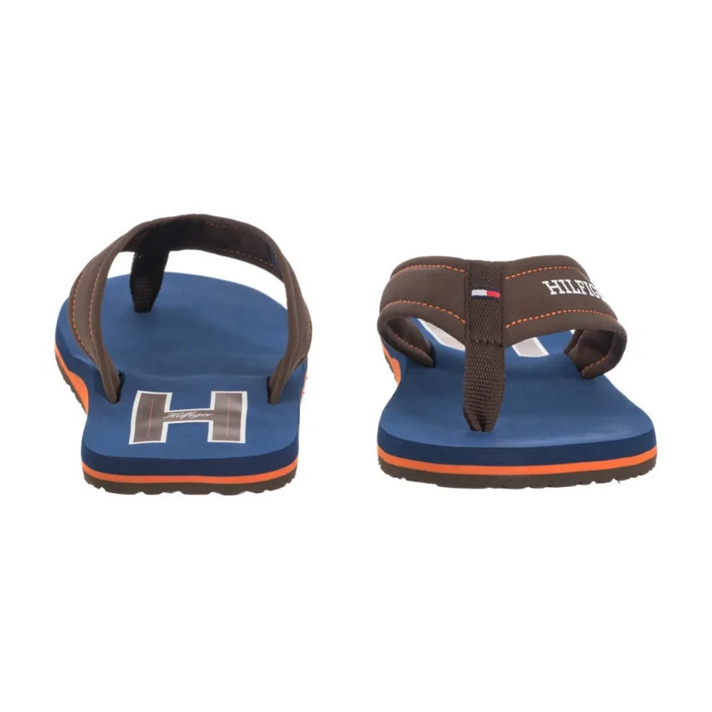 Tommy Hilfiger Hilfiger H Padded Beach Sandal Legacy Brown FM0FM05536 GV0 (TH1348-c) batai