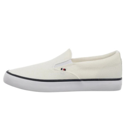 Tommy Hilfiger TH Hi Vulc Core Low II Slipon White FM0FM005514 YBS (TH1362-a) sportiniai bateliai 