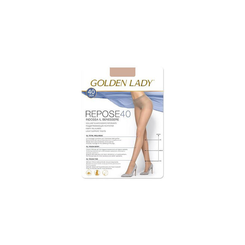 Golden Lady korekcinė pėdkelnės su likra