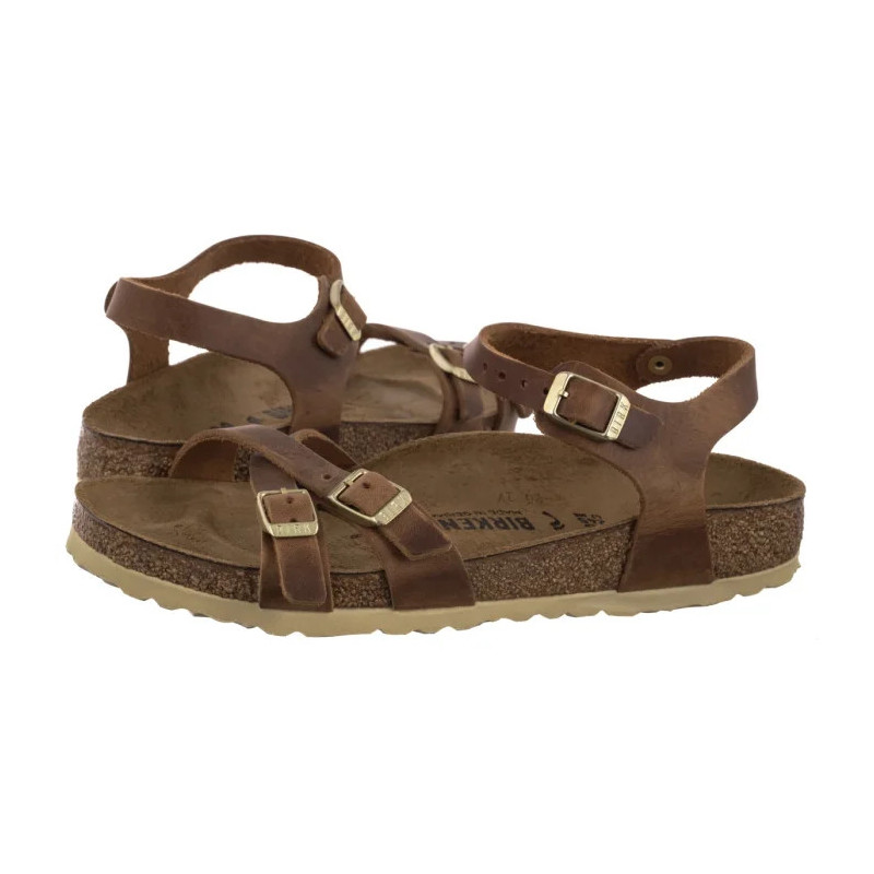 Birkenstock Kumba Cognac 1021489 (BK315-a) Moteriški batai/šlepetės