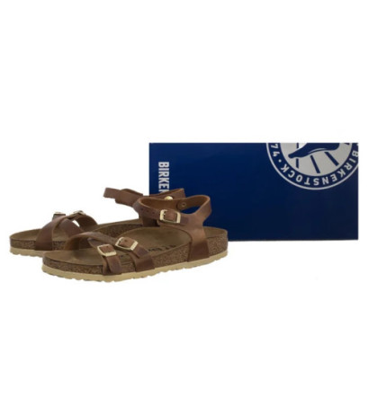 Birkenstock Kumba Cognac 1021489 (BK315-a) Moteriški batai/šlepetės