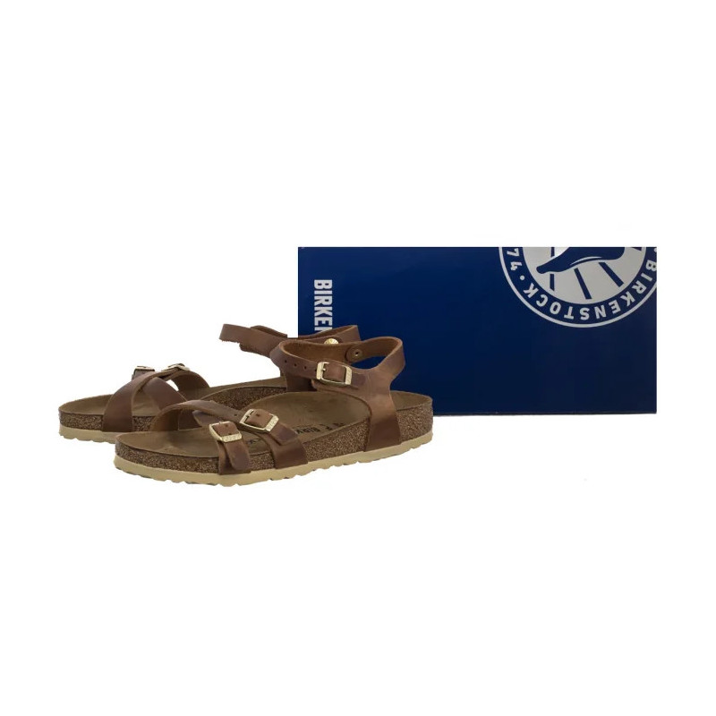 Birkenstock Kumba Cognac 1021489 (BK315-a) Moteriški batai/šlepetės