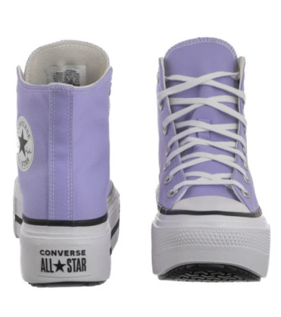 Converse CTAS Lift Double Stack Hi Violet Heat/Egret/Black A15206C (CO785-a) bateliai