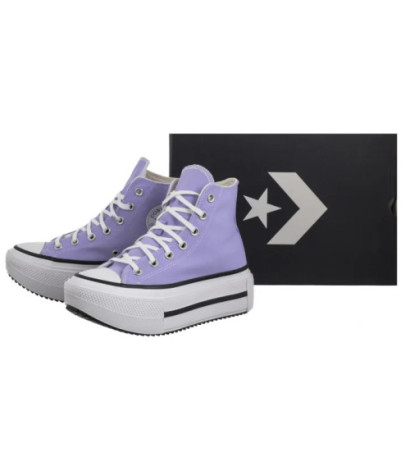 Converse CTAS Lift Double Stack Hi Violet Heat/Egret/Black A15206C (CO785-a) bateliai