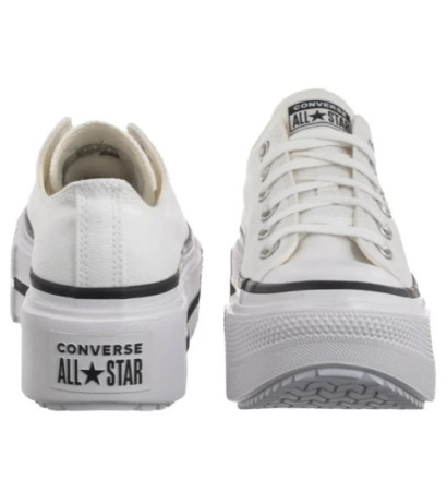 Converse CTAS Lift Double Stack Ox White/Black/White A15491C (CO784-b) bateliai