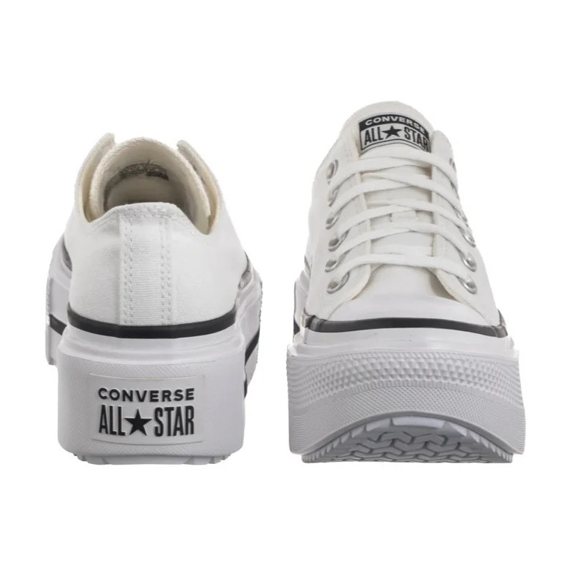 Converse CTAS Lift Double Stack Ox White/Black/White A15491C (CO784-b) bateliai