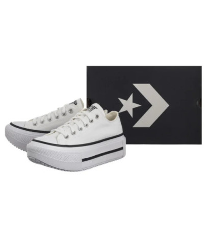 Converse CTAS Lift Double Stack Ox White/Black/White A15491C (CO784-b) bateliai