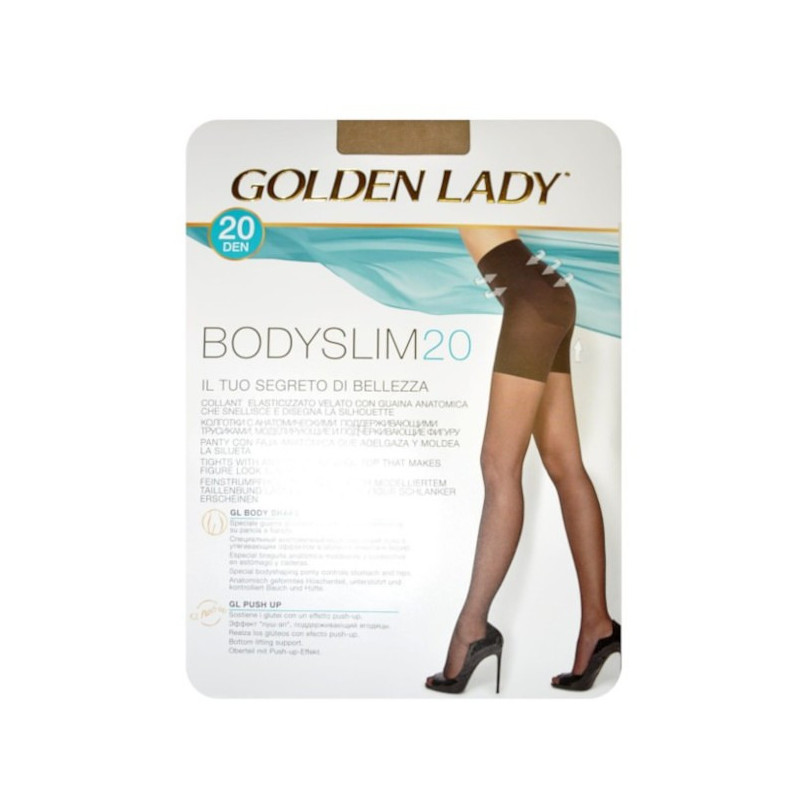 Golden Lady korekcinė pėdkelnės su likra