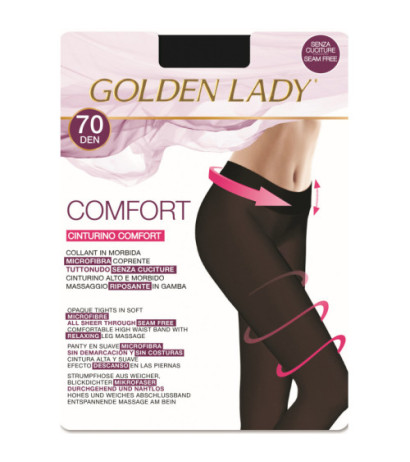 Golden Lady pėdkelnės su mikrofibra