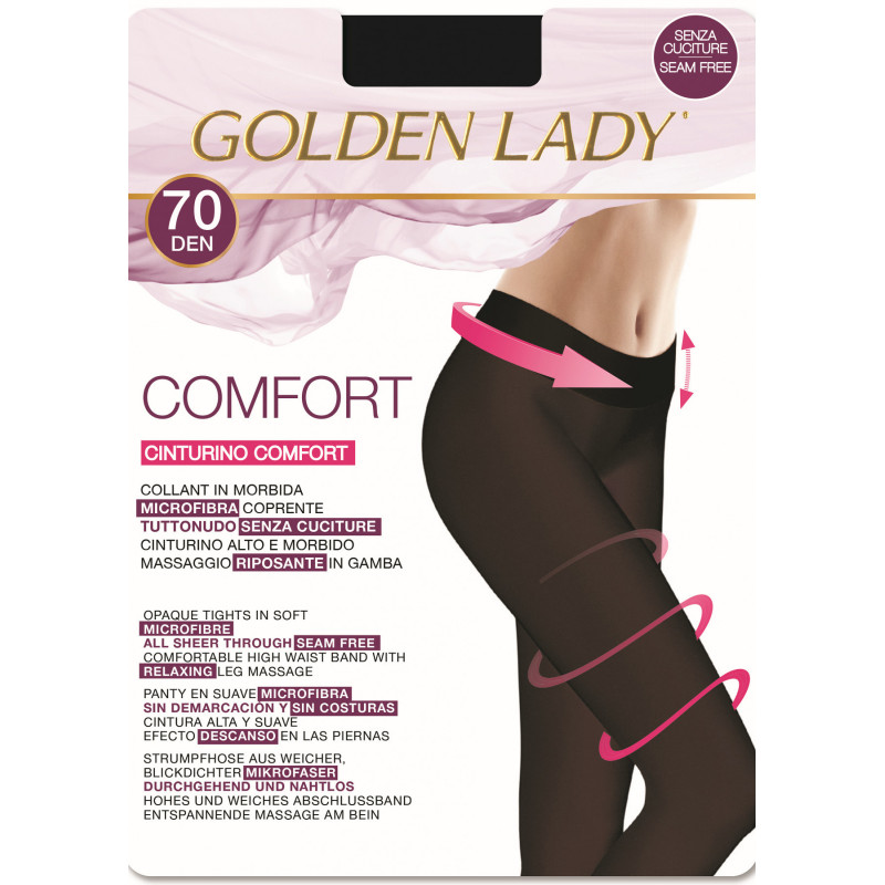 Golden Lady pėdkelnės su mikrofibra
