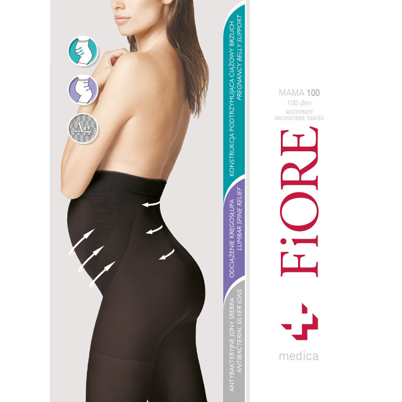 Fiore pėdkelnės nėščiosioms su mikrofibra
