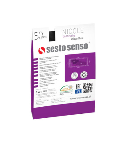 Sesto Senso kojinės su mikrofibra