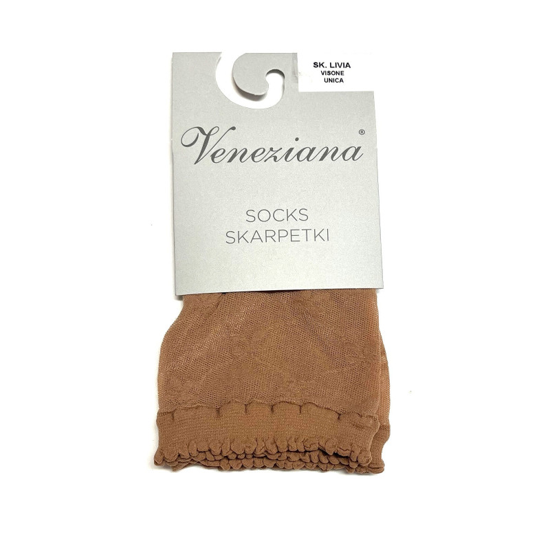 Veneziana moteriškos kojinės su likra