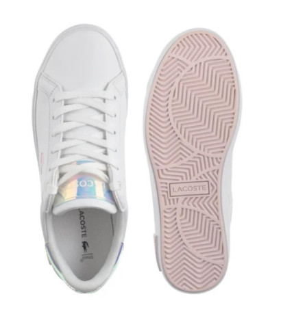 Lacoste Powercourt 124 3 Suj Wht/Lt Pink 747SUJ0013.1Y9 (LC456-a) sportiniai bateliai