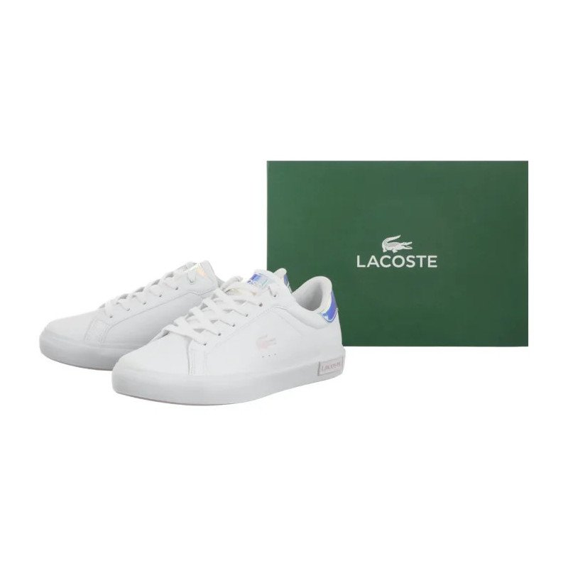 Lacoste Powercourt 124 3 Suj Wht/Lt Pink 747SUJ0013.1Y9 (LC456-a) sportiniai bateliai