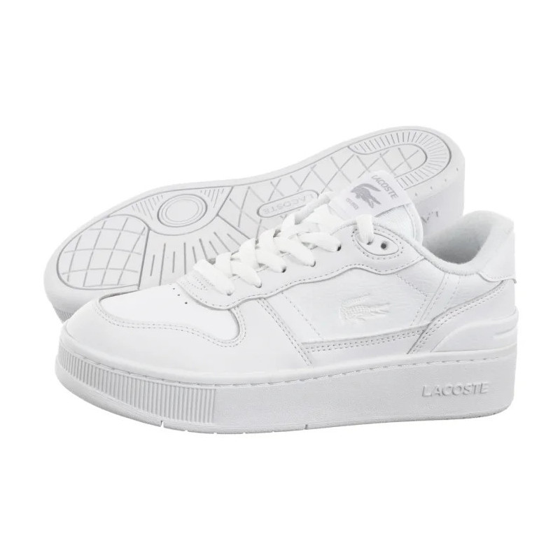Lacoste T-Clip Plat 224 1 Sfa Wht/Wht 748SFA0046.21G (LC458-a) sportiniai bateliai