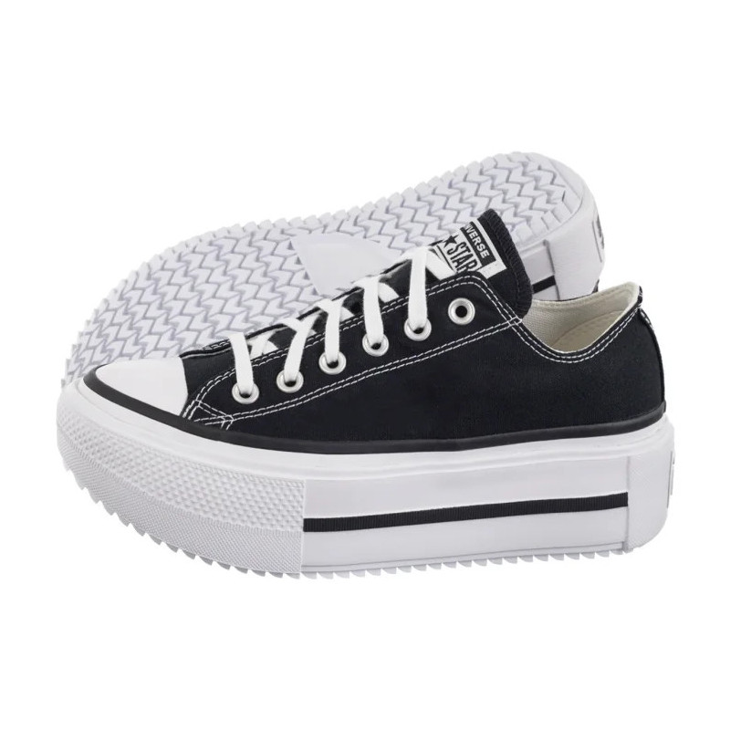 Converse CTAS Lift Double Stack Ox Black/White/Black A15490C (CO784-c) bateliai