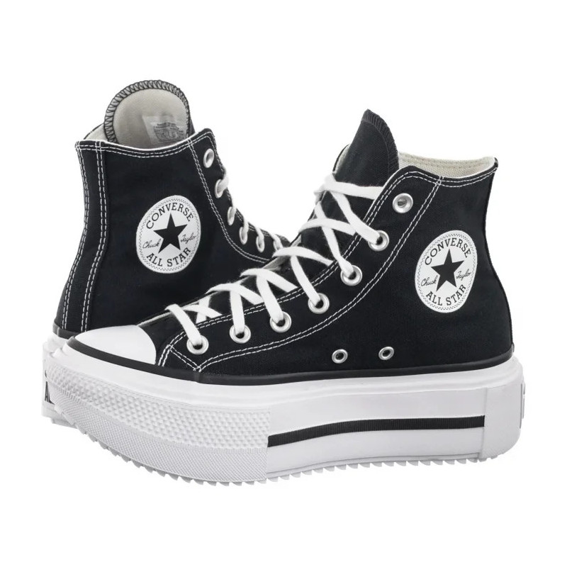 Converse CTAS Lift Double Stack Hi Black/White/Black A12975C (CO785-b) bateliai