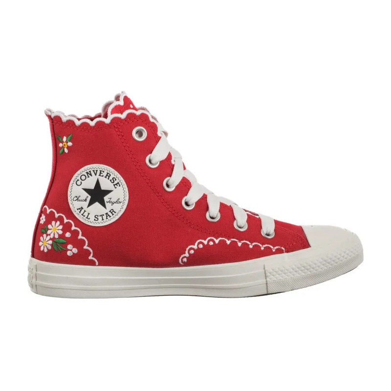 Converse CTAS Hi Red/Green/White A13518C (CO792-a) bateliai